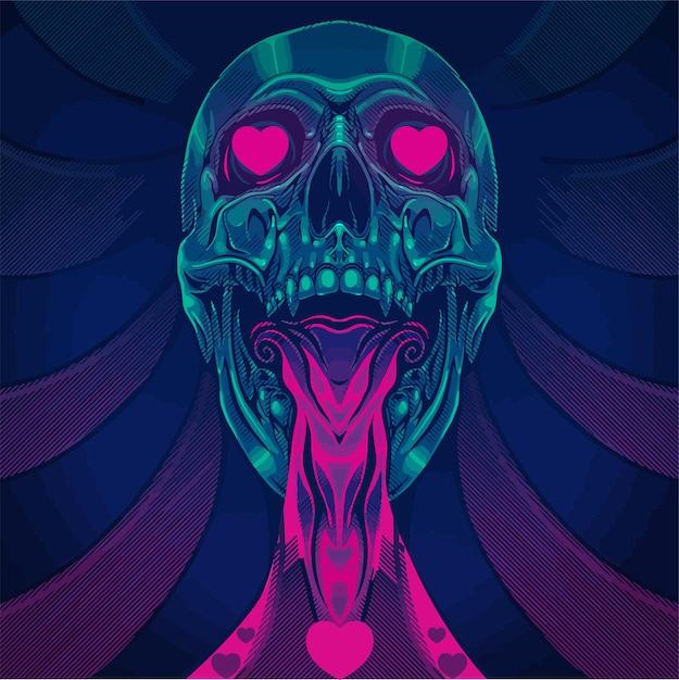 Vector neonvomitlove