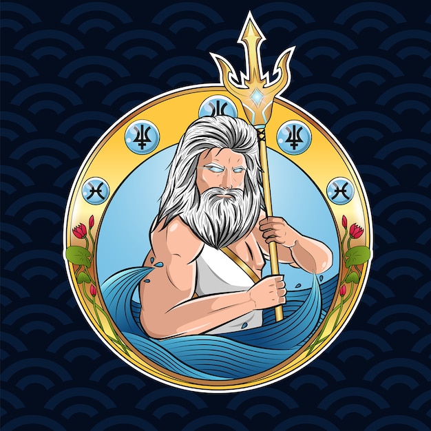 Neptune logo mascot