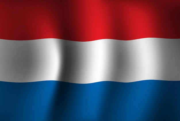 Premium Vector | Netherlands flag background waving 3d national banner  wallpaper