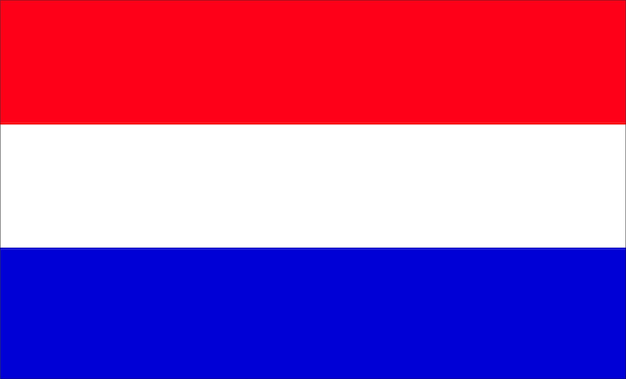 Vector netherlands flag design