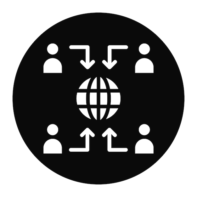 Netwerk toegankelijkheid icoon vector afbeelding Kan worden gebruikt voor netwerken