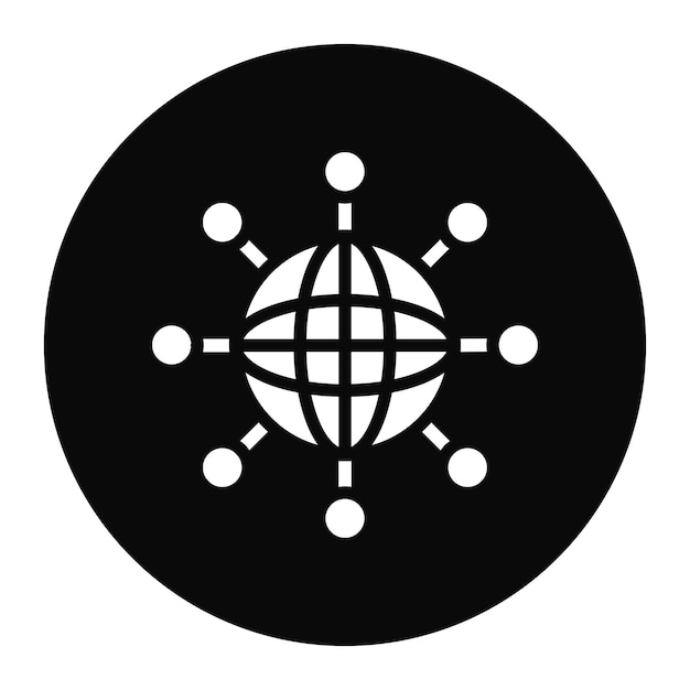 Netwerk uitbreiding icoon vector afbeelding Kan worden gebruikt voor netwerken