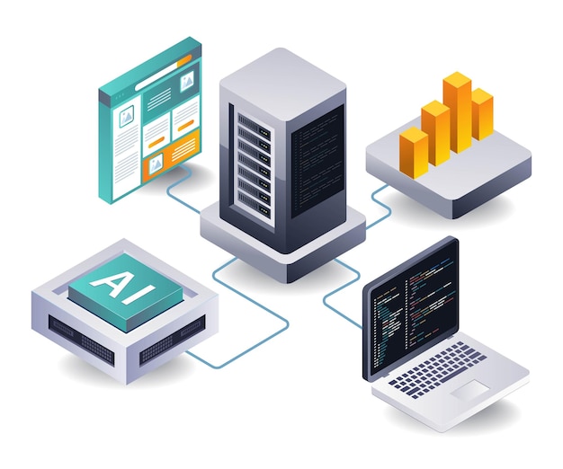 Netwerk van servertechnologie voor de ontwikkeling van zakelijke webapplicaties