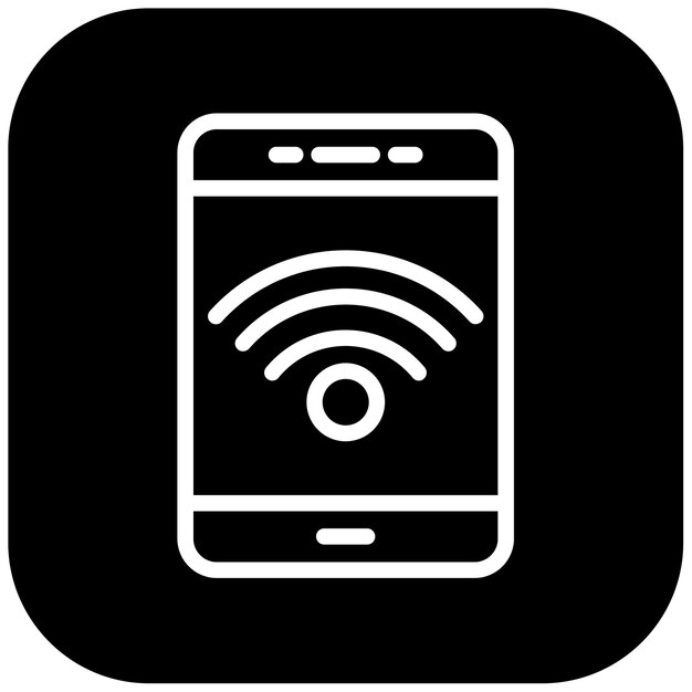 Netwerk Wifi vector illustratie