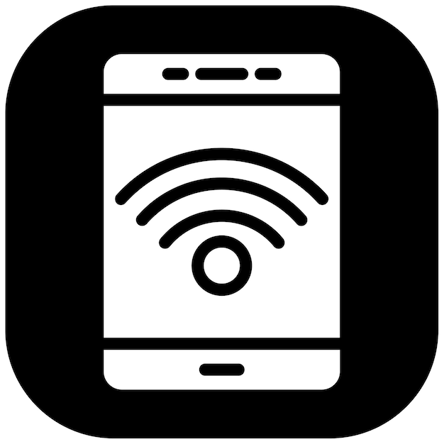 Netwerk Wifi vector illustratie