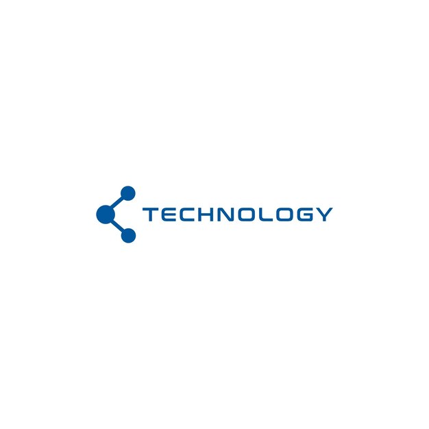 Netwerktechnologie beschermt logo-ontwerp