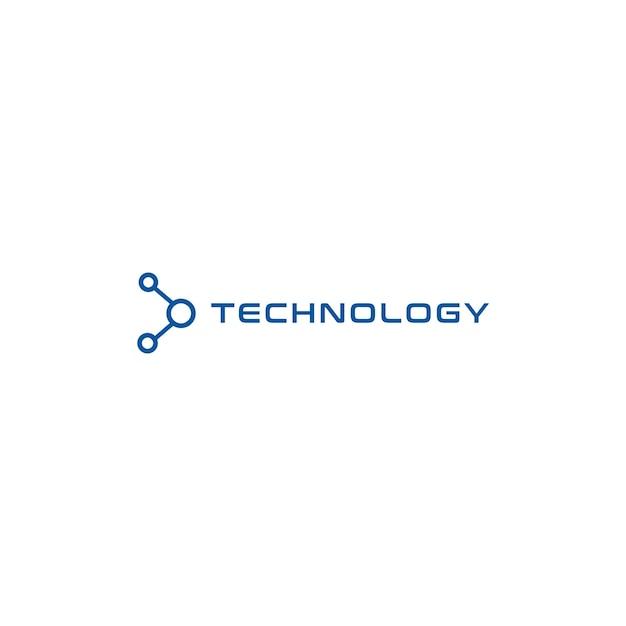netwerktechnologie beschermt logo-ontwerp