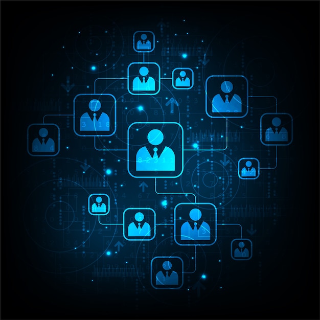 Vector network of communication systems.