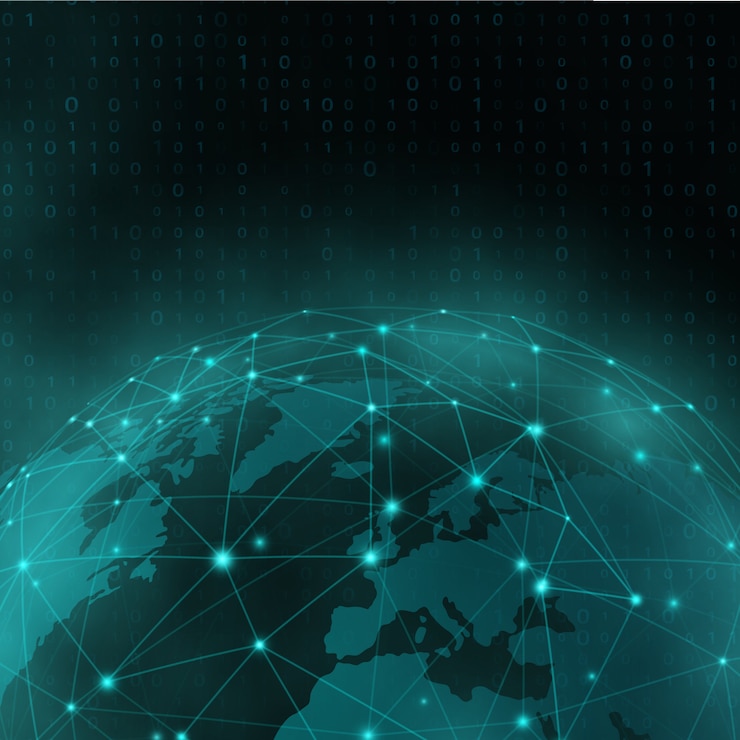 Vector network and data exchange over planet earth 