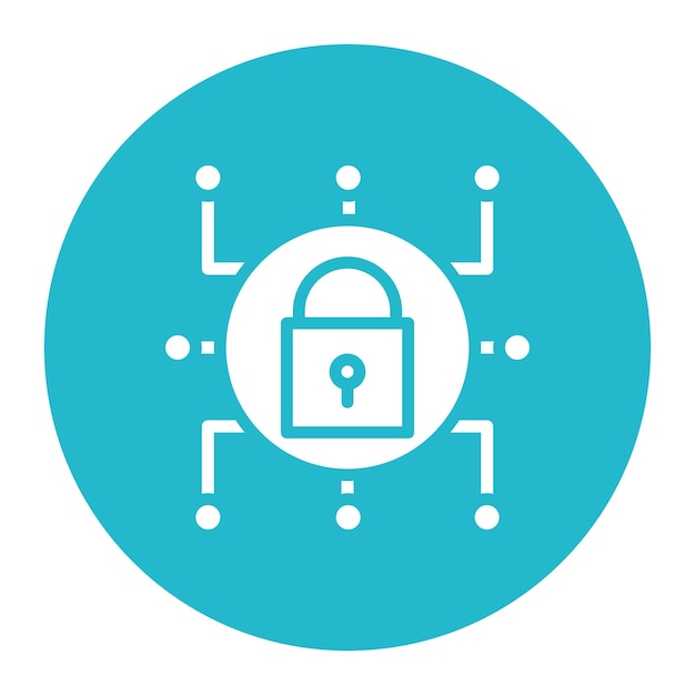 Network Encryption icon vector image Can be used for Networking