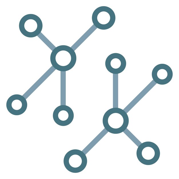 network icon vector image can be used for data science