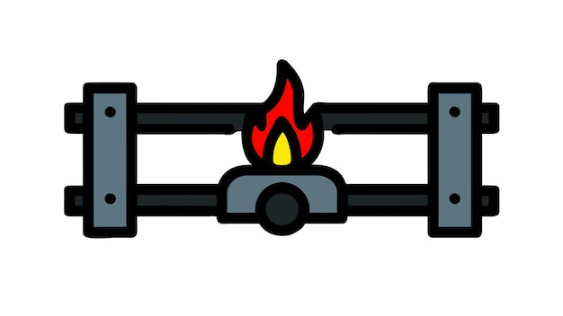network security firewall vector graphics illustration EPS source file format lossless scaling icon