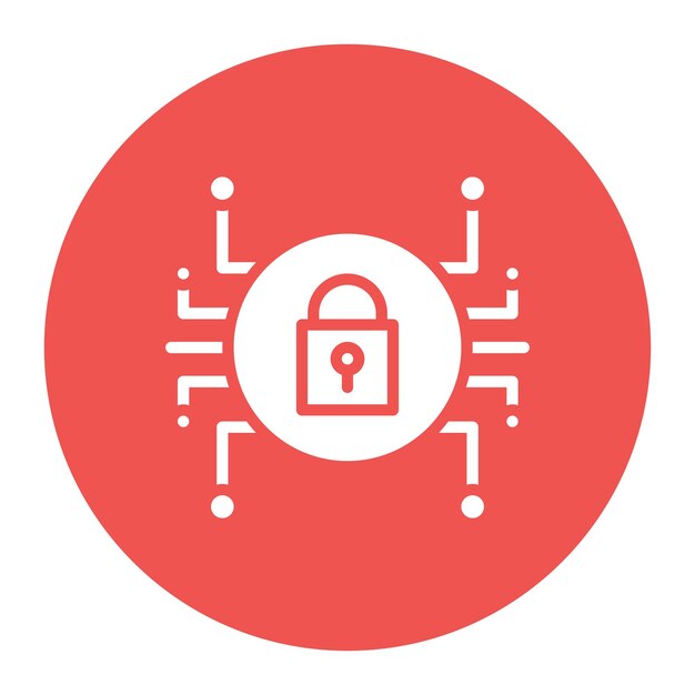 Network Security icon vector image Can be used for Networking