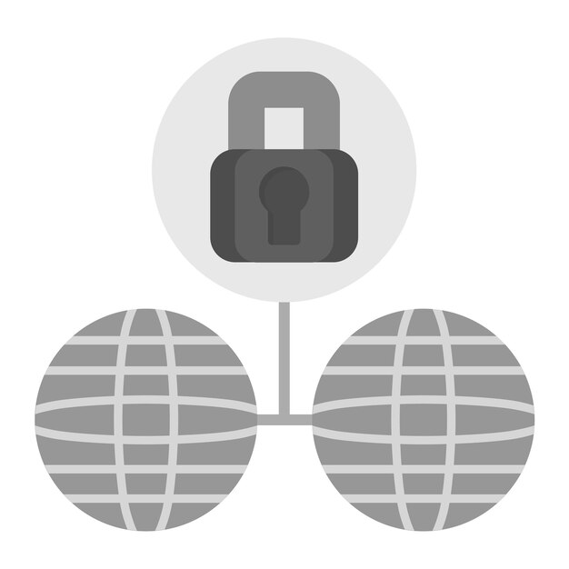 Vector network security icon vector image can be used for web hosting