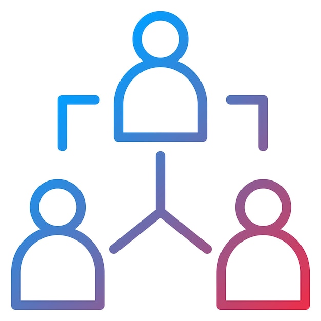 Network segmentation icon vector image can be used for networking