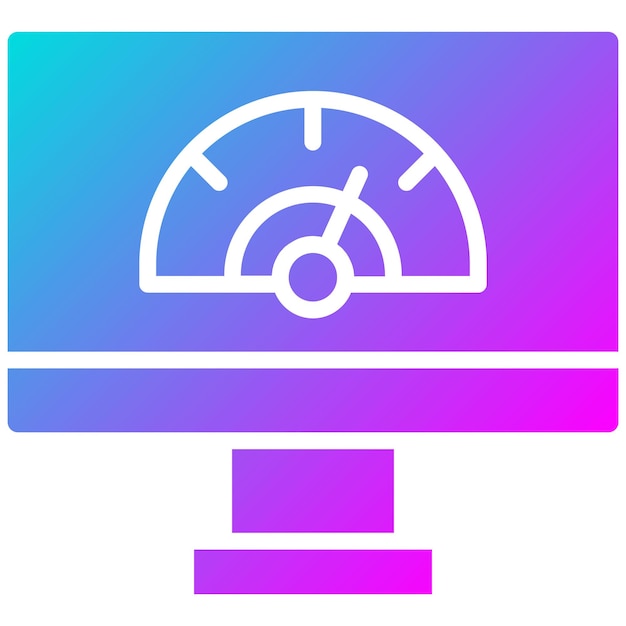 Vector network speed vector icon can be used for networking iconset