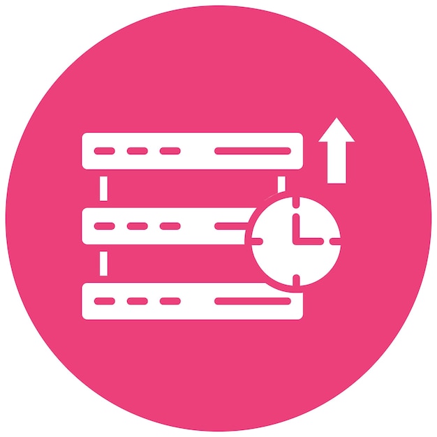 Network Uptime vector icon Can be used for Networking iconset