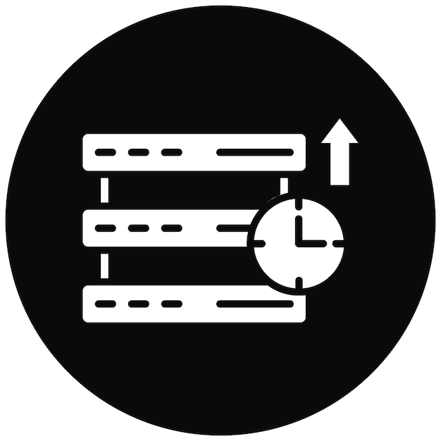 network uptime vector icon can be used for networking iconset