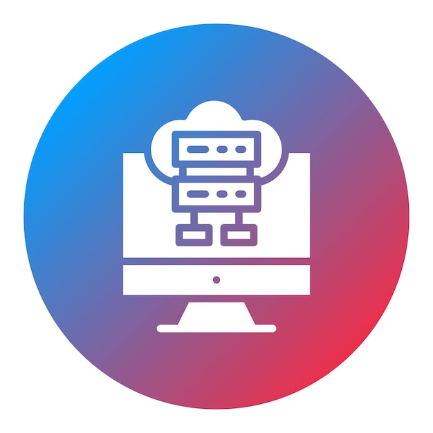 network virtualization icon vector image can be used for networking