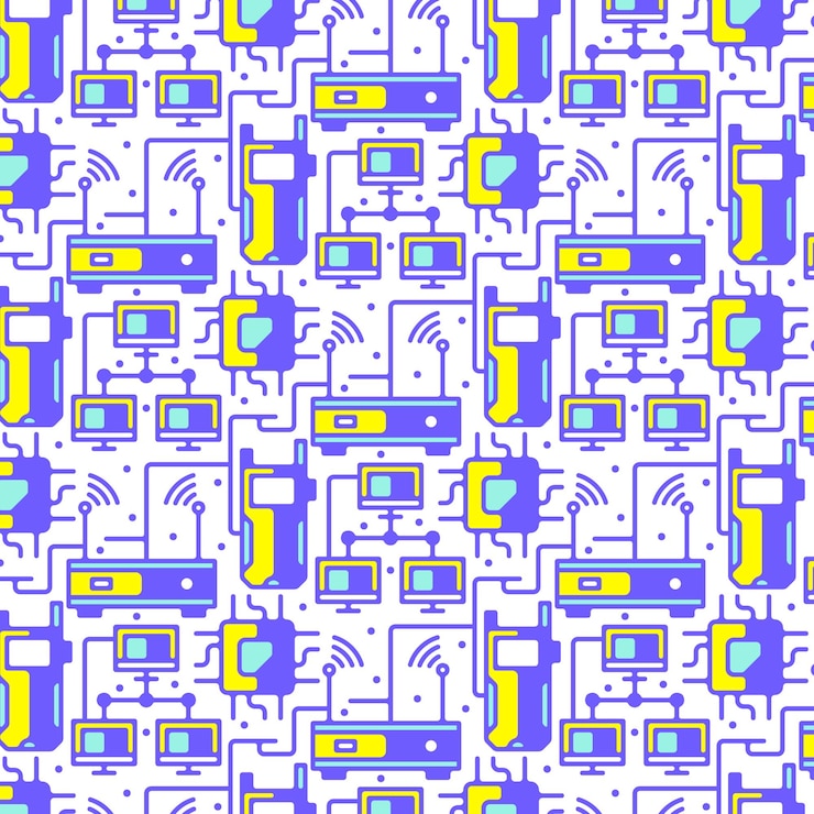 Vector networks and communication pattern background