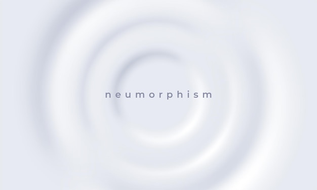 Neumorphism 배경 디자인입니다. 벡터 현대 그림입니다.