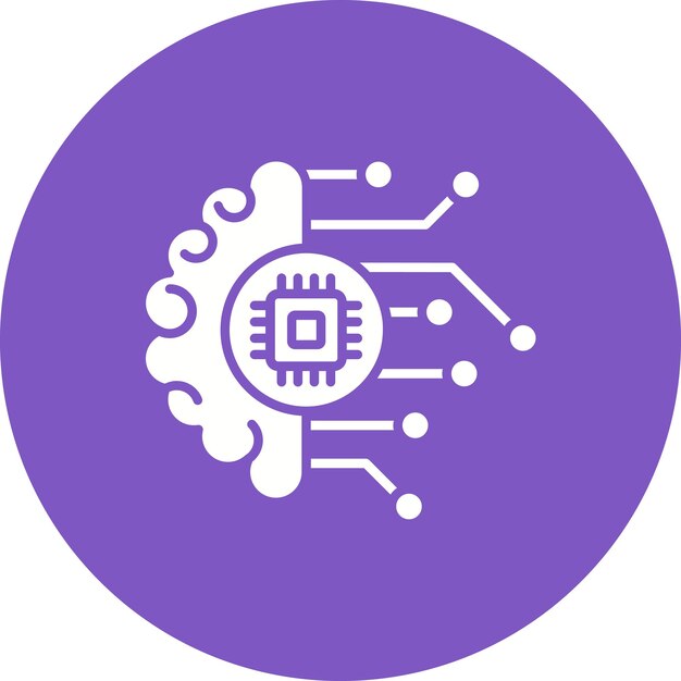 neural engineering vector icon can be used for data analytics iconset