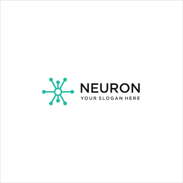 Neuronロゴアイコンデザインテンプレートベクトルイラスト