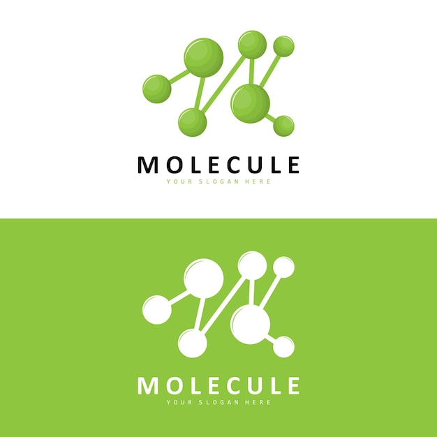 Neuron Logo Molecule Logo Design Vector AND Template Illustration