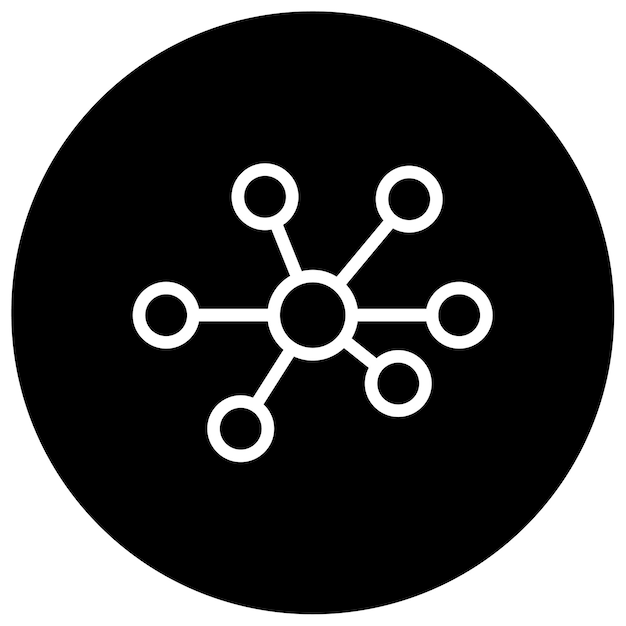 Neuronen Circuit Vector Illustratie