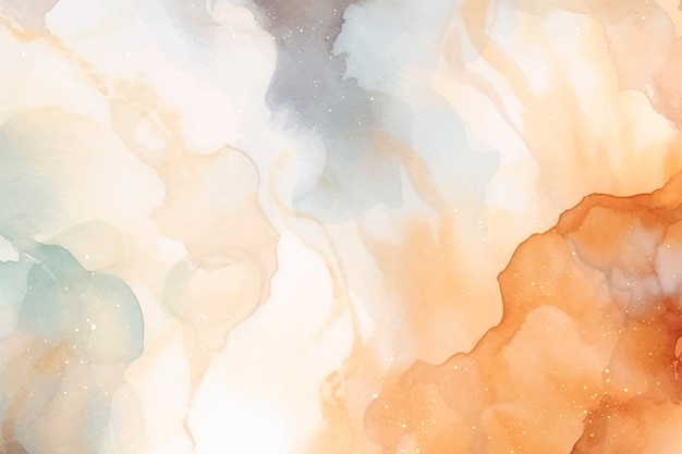 Vector neutral watercolor background