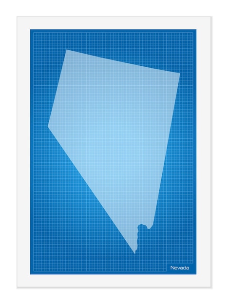 Nevada on blueprint