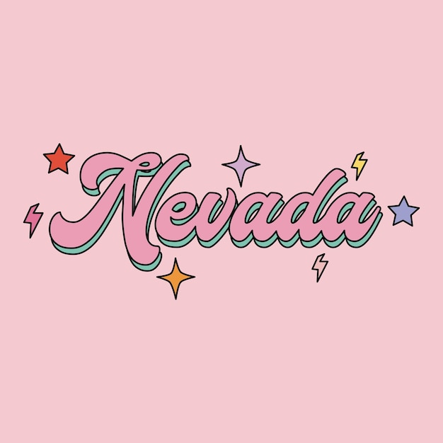 Tipografia del nevada