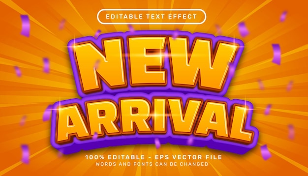 new arrival 3d text effect and editable text effect