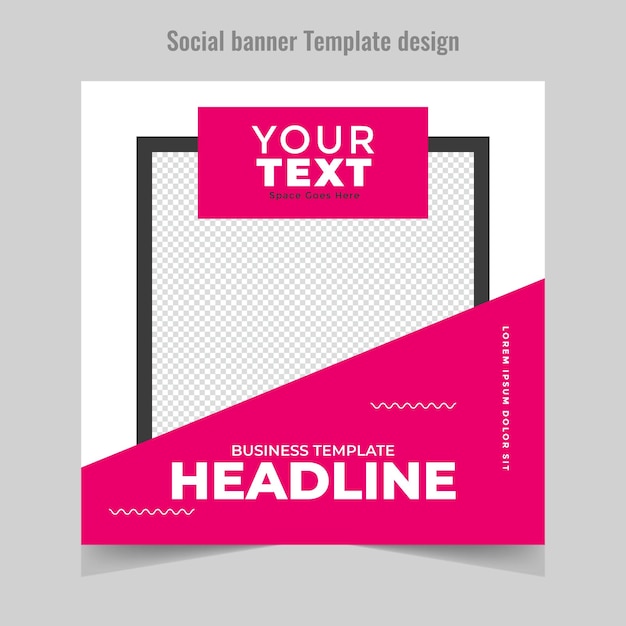 Vector new arrival social media post template