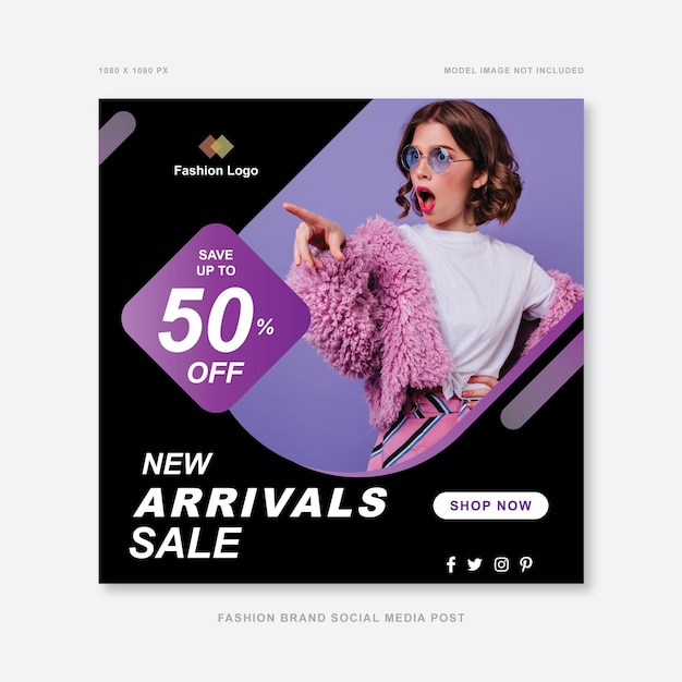 a new arrivals sale advertises the new arrivals sale