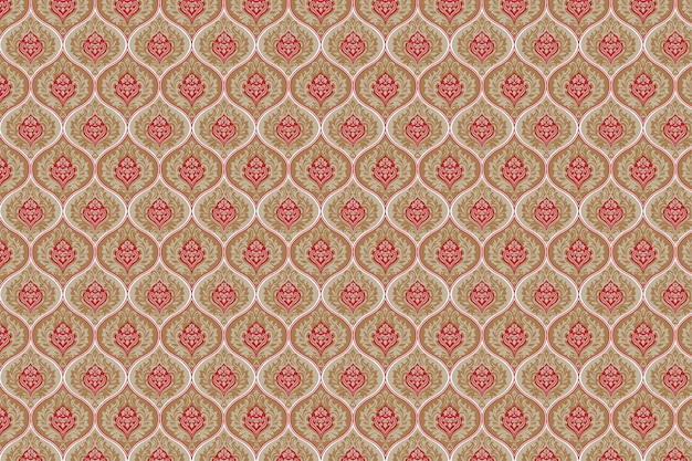 New Attractive Seamless Asian Pattern