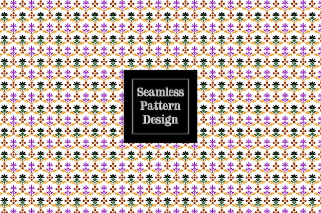 New Attractive Seamless Colorful Pattern Design