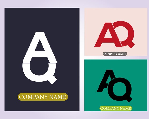 New best aw creative initial latter logoaw abstractaw latter vector designaw monogram logo design