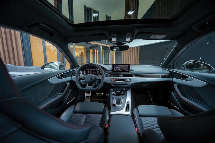 Vector new car dashboard
