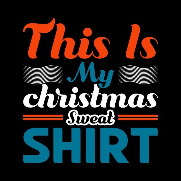 NEW CHRISTMAS T-SHIRT VECTOR DESIGN