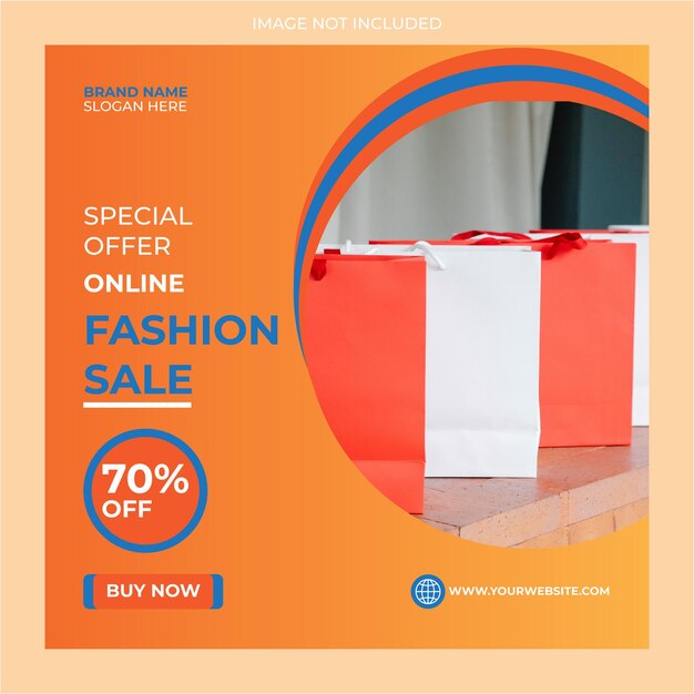 Vector new collection fashion sale and social media post banner