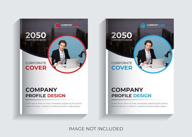 New Corporate Business Book Cover Template Design, Annual Report, Business Page, Social Media Post, and ads Design, Digital Banner,