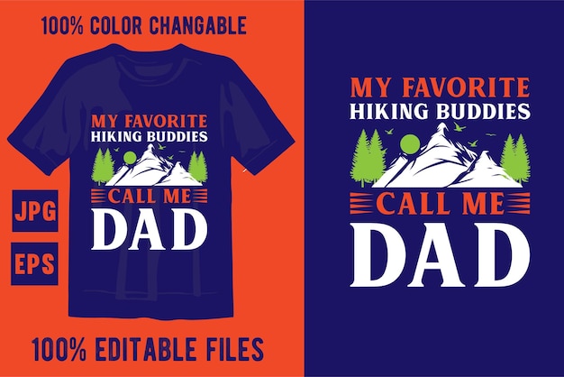 New Creative hiking t-shirt Design Print On Demand,