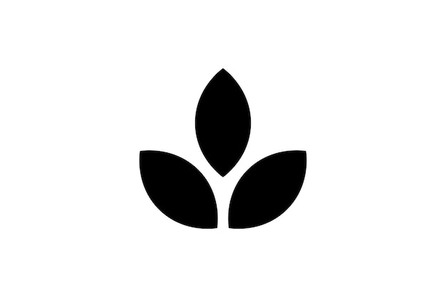 ベクトル 新しい葉のロゴのデザイン テンプレート