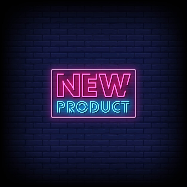 new product neon signs style text 