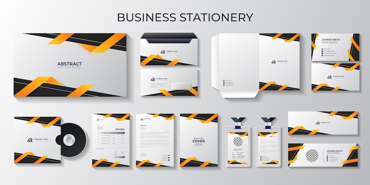 Vector new professional business full stationery and letterhead, identity, branding, id card, envelopes,