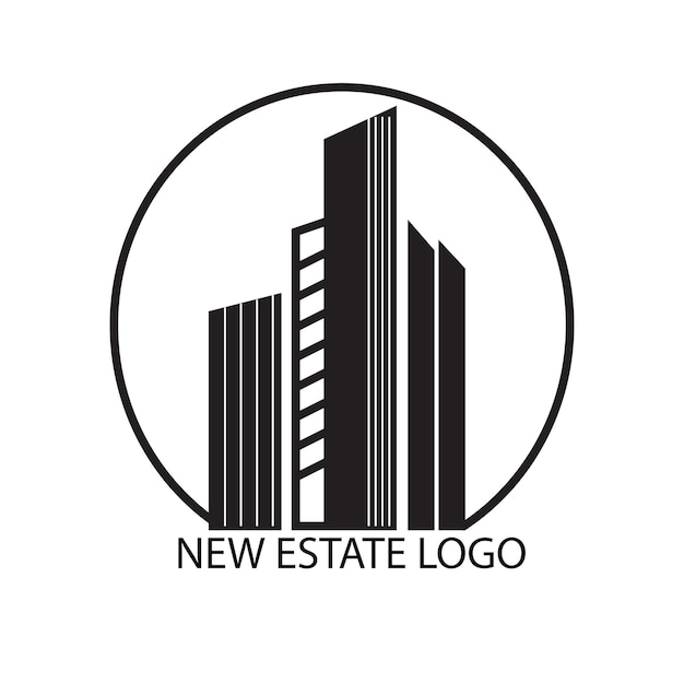 Vector new real estate logo design