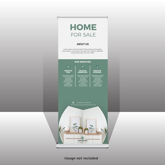 Новый smart roll up standee banner