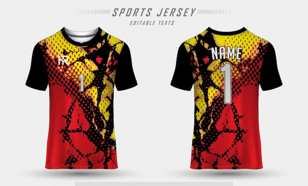 Vector new soccer sublimation jersey