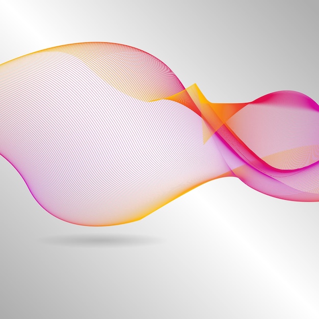 Vector new vector wavy background